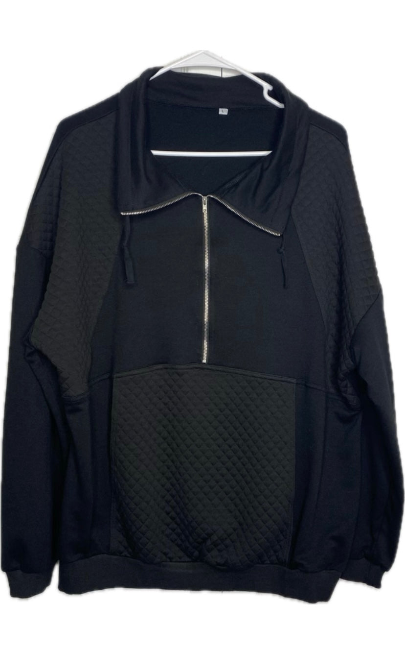 Women's Zip Up Solid Hoodie Pullover