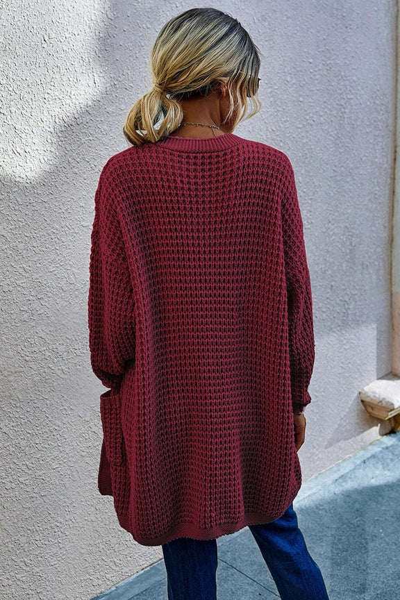Women's Open Front Knit Cardigan