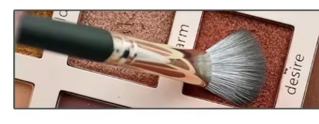 14 Pcs Makeup Brush Set - Green