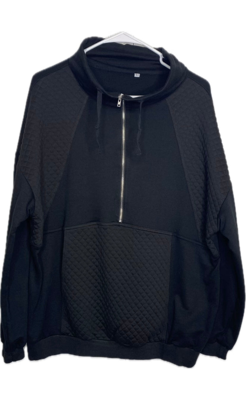 Women's Zip Up Solid Hoodie Pullover