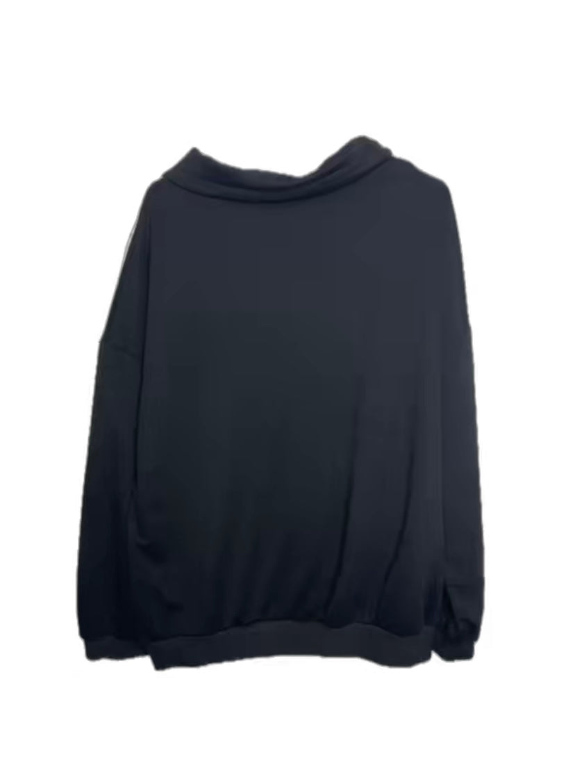Women's Zip Up Solid Hoodie Pullover
