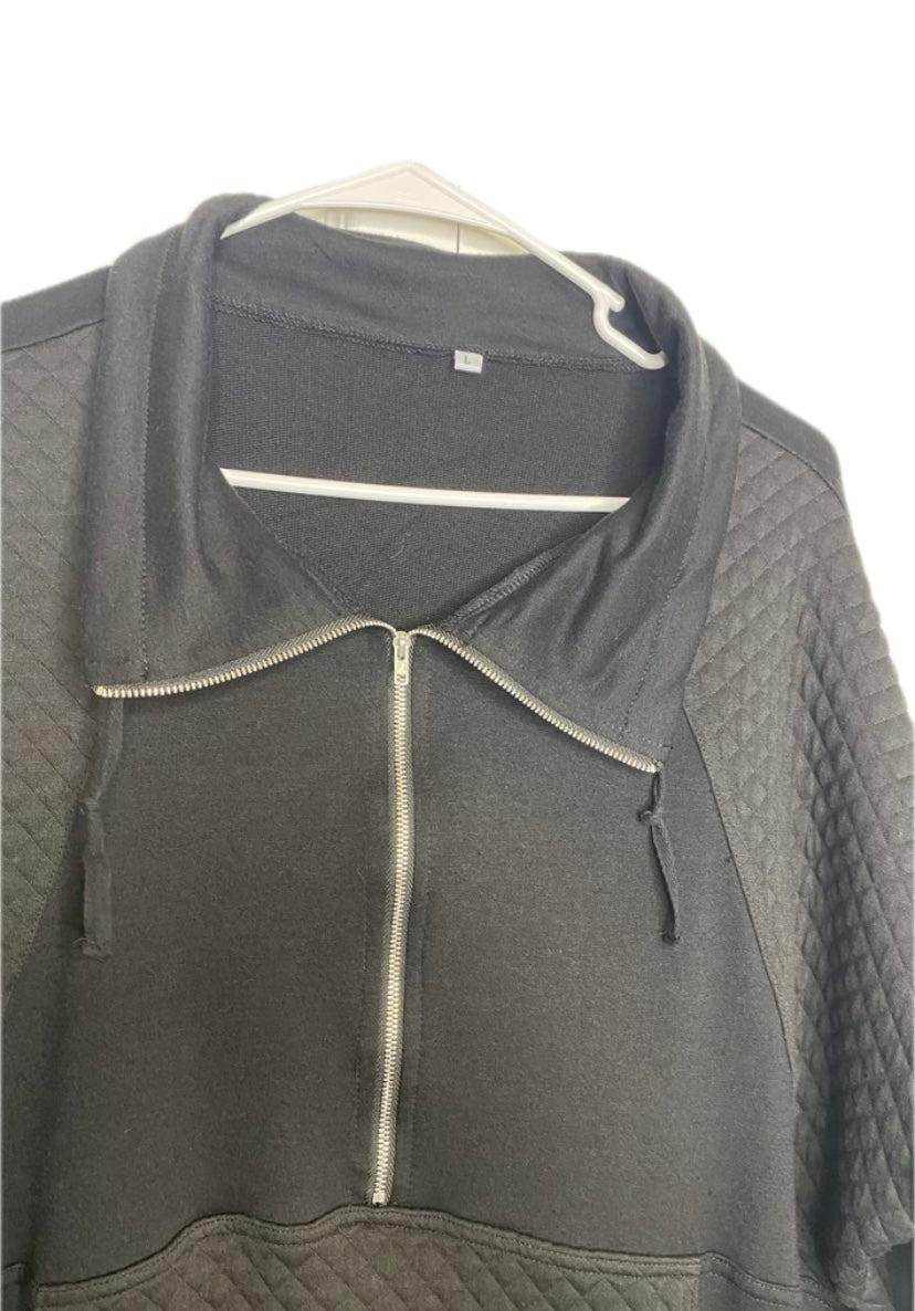 Women's Zip Up Solid Hoodie Pullover