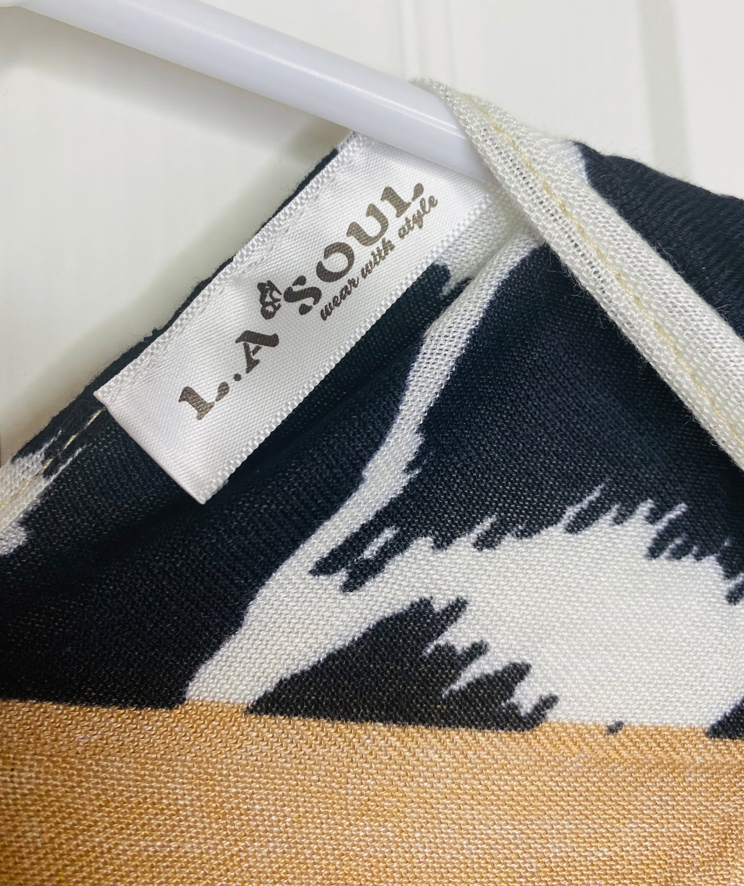 ANIMAL SKIN PATCH KIMONO