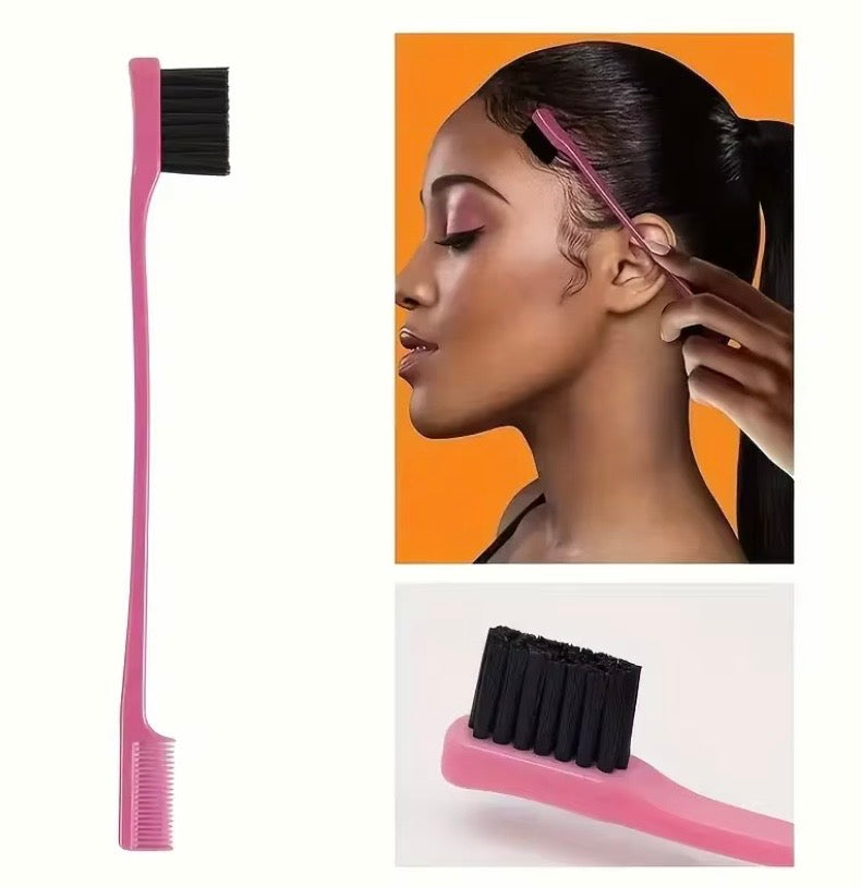 6 Pcs Hair Brush Set - Purple