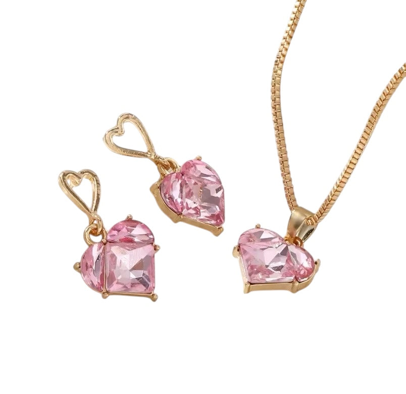 Love Necklace & Earring Set