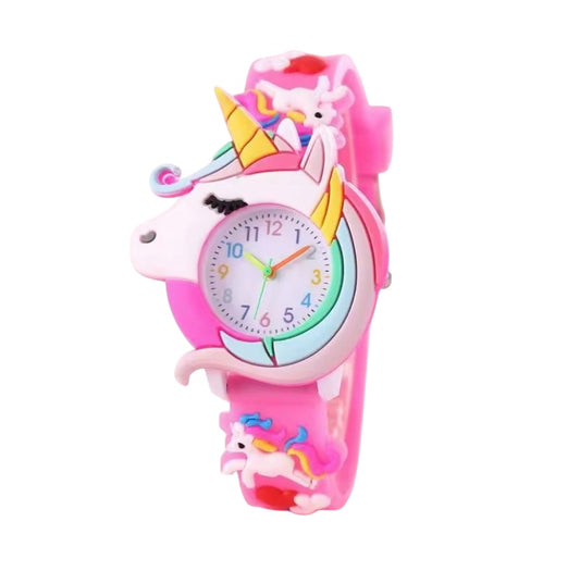 Girls Unicorn Analog Watch