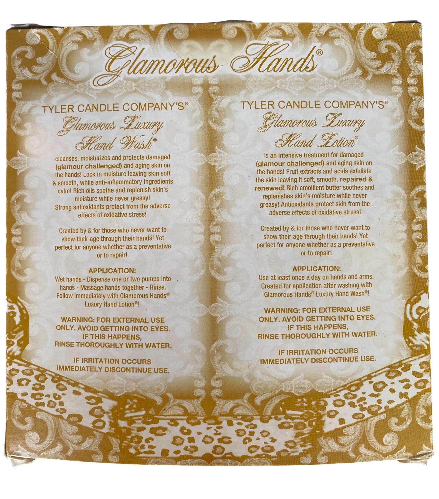 Tyler Glamorous Hands Set - Lotion & Body Wash