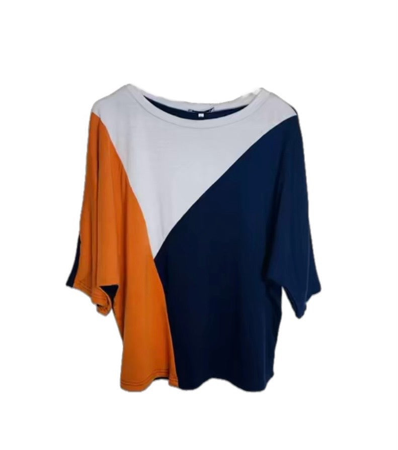 Women's Dolman Half Sleeve Loose Top