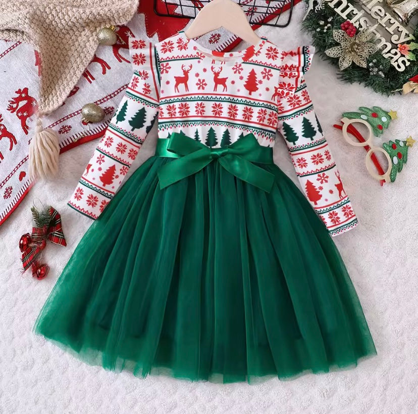 Festive Formal Dress 2-3T