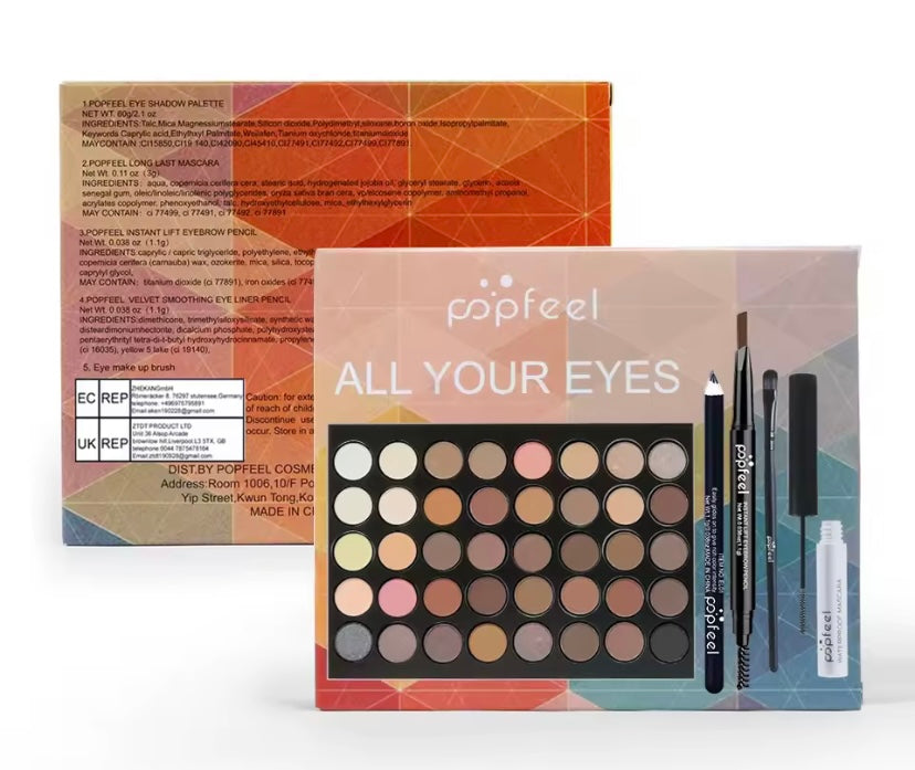 Eye Makeup Set - Natural Pallet