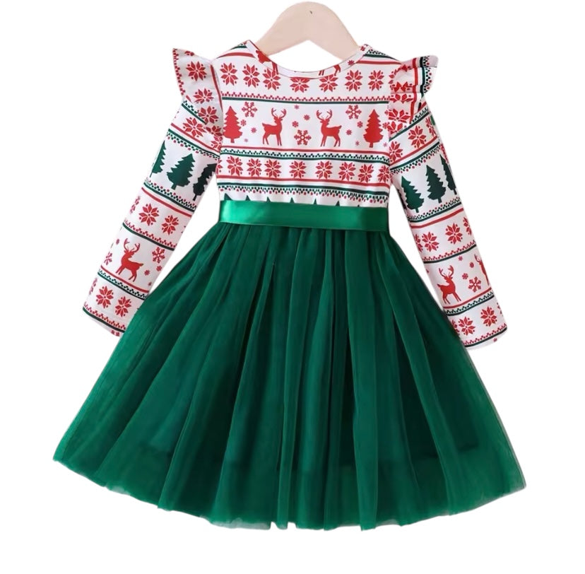 Festive Formal Dress 2-3T