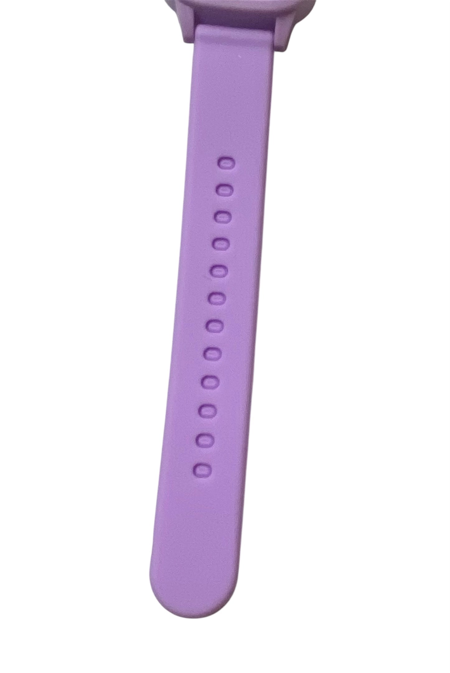 Purple Adjustable Analog Watch With Stainless Steel Back