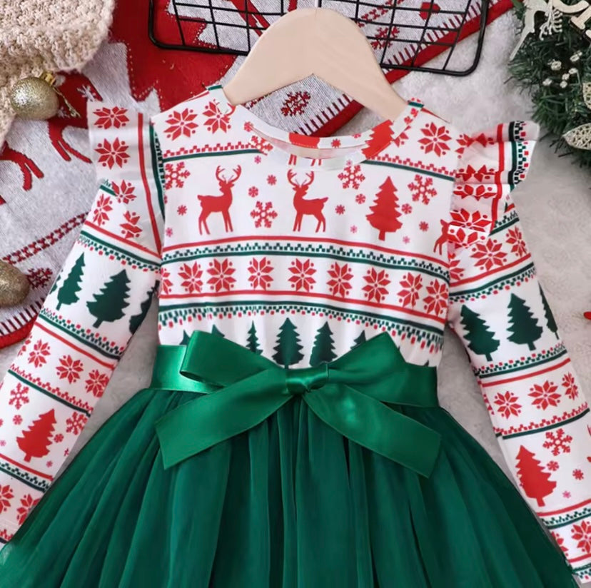 Festive Formal Dress 2-3T