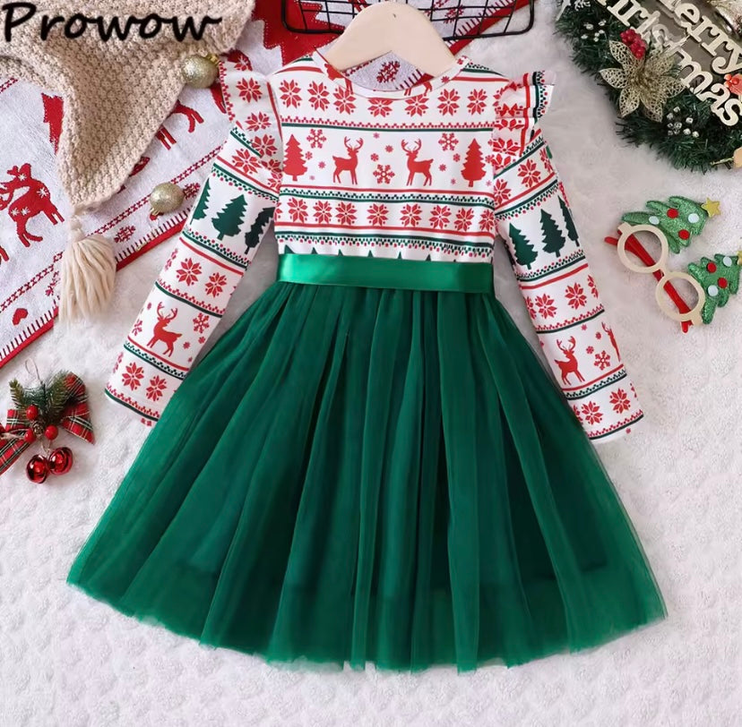 Festive Formal Dress 2-3T