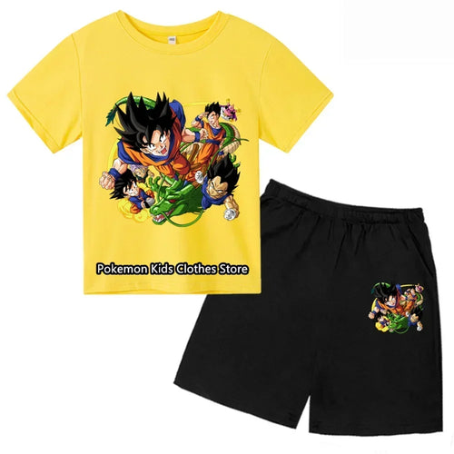 DragonBall Z Set - Goku Super Saiyan T-Shirt & Shorts