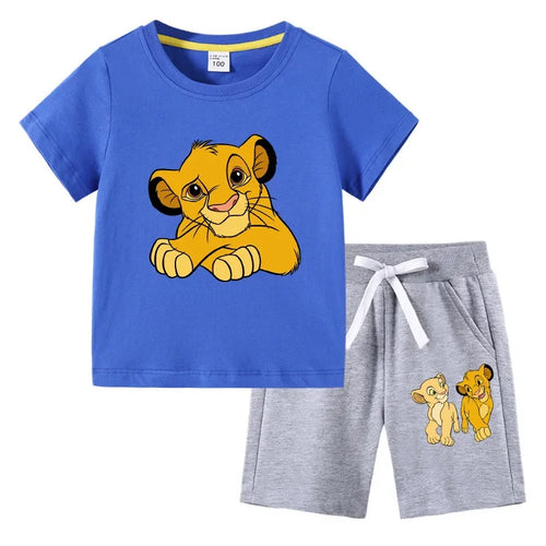 Boys Simba & Nala The Lion King 2-Piece Set T-Shirt & Shorts