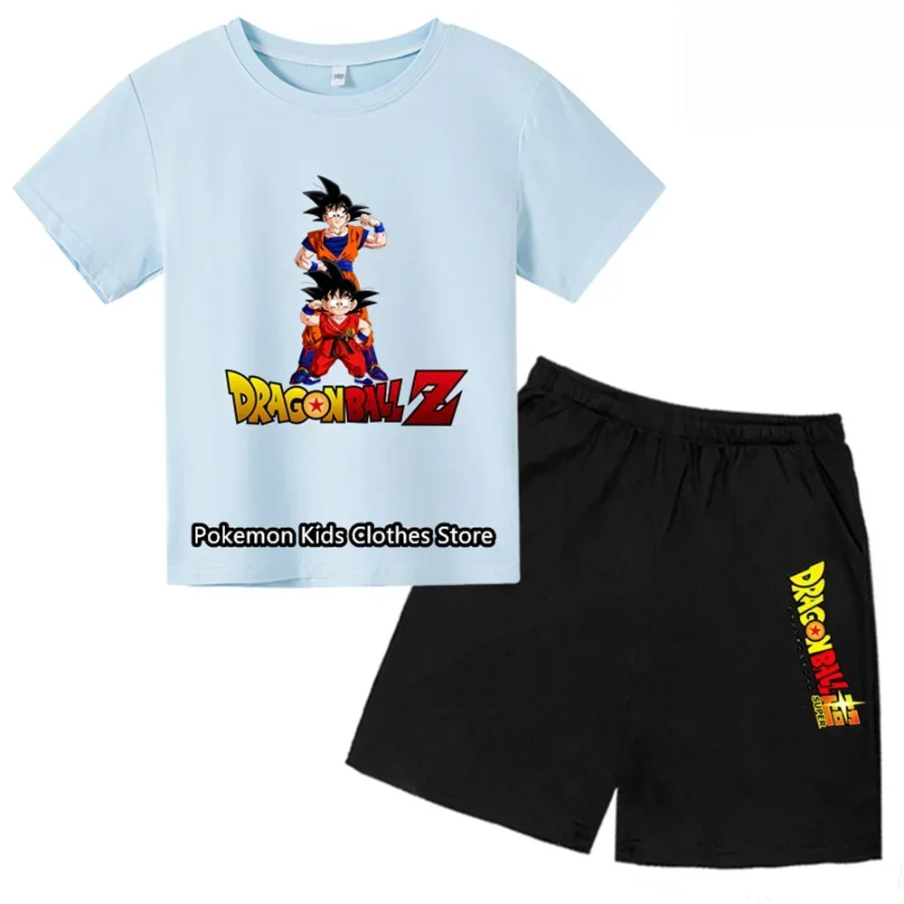 DragonBall Z Set - Goku Super Saiyan T-Shirt & Shorts