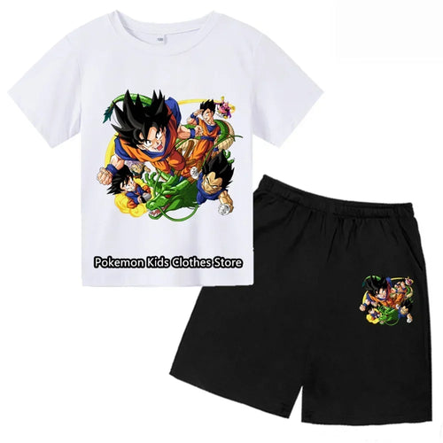 DragonBall Z Set - Goku Super Saiyan T-Shirt & Shorts