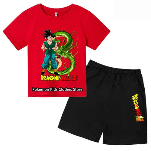 DragonBall Z Set - Goku Super Saiyan T-Shirt & Shorts