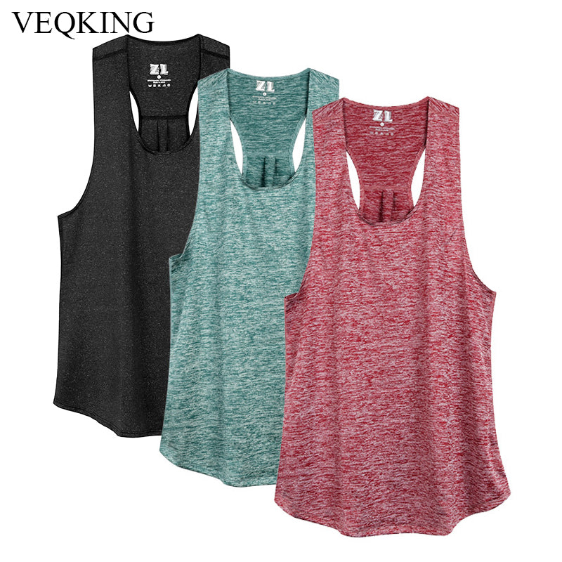 Veqking Sleeveless Racerback Workout Tank Tops For Women,gym Running